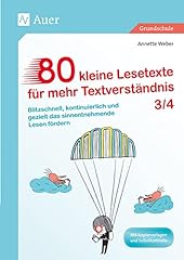 Kleine lesetexte textverständ gebraucht kaufen  Wird an jeden Ort in Deutschland