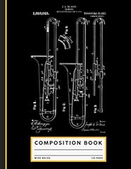 Vintage trombone patent usato  Spedito ovunque in Italia 