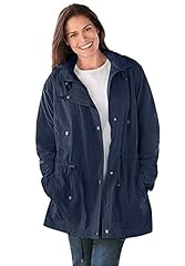 Woman Within Women's Plus Size Fleece-Lined Taslon for sale  Delivered anywhere in USA 