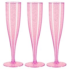 Pink champagne flutes for sale  Delivered anywhere in UK