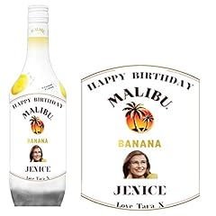 Personalised malibu banana for sale  Delivered anywhere in UK