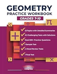 Geometry practice workbook for sale  Delivered anywhere in USA 