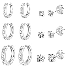 Sterling silver stud for sale  Delivered anywhere in UK