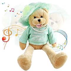 Houwsbaby Musical Teddy Bear with Pearl Sings “That’s for sale  Delivered anywhere in USA 