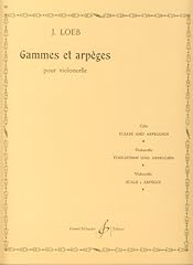 Loeb escalas arpegios d'occasion  Livré partout en France