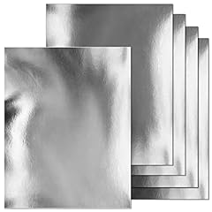 Silver metallic cardstock for sale  Delivered anywhere in USA 