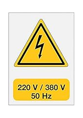 Pericolo elettrico 220 usato  Spedito ovunque in Italia 