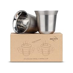 Edelstahl espressotassen set gebraucht kaufen  Wird an jeden Ort in Deutschland