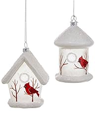 White birdhouse cardinals for sale  Delivered anywhere in USA 