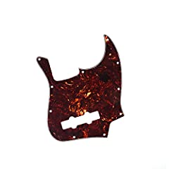 Musiclily 10 Hole J Bass Pickguard for Fender American/Mexican for sale  Delivered anywhere in UK