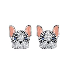 Frenchie dog earrings for sale  Delivered anywhere in USA 