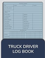 Truck driver log for sale  Delivered anywhere in UK
