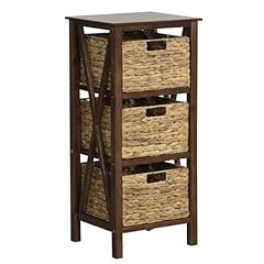 Goflame nightstand wicker for sale  Delivered anywhere in USA 