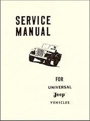 Service manual universal for sale  Delivered anywhere in USA 