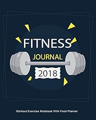 Fitness journal 2018 for sale  Delivered anywhere in USA 