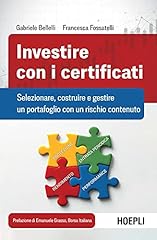 Investire con certificati. usato  Spedito ovunque in Italia 