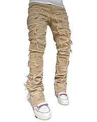 Maeharrt stacked jeans for sale  Delivered anywhere in UK