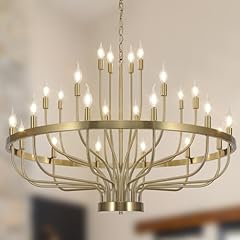 Gold chandelier light for sale  Delivered anywhere in USA 