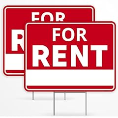 2pc rent sign for sale  Delivered anywhere in USA 