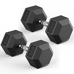 Hex dumbbells rubber for sale  Delivered anywhere in USA 