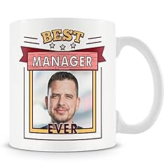 Manager photo mug for sale  Delivered anywhere in UK