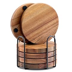Wood coasters drinks for sale  Delivered anywhere in USA 