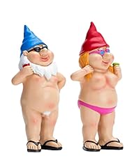 2pcs garden gnome for sale  Delivered anywhere in UK