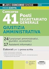 Concorso posti segretariato usato  Spedito ovunque in Italia 