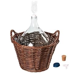 Mikoni weinballon weidenkorb gebraucht kaufen  Wird an jeden Ort in Deutschland