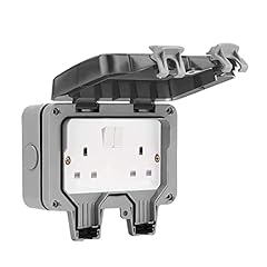 Crownshop outdoor sockets for sale  Delivered anywhere in UK