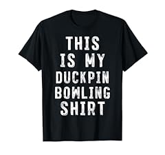 Duckpin bowling shirt for sale  Delivered anywhere in USA 