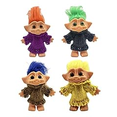 4pcs trolls doll for sale  Delivered anywhere in Ireland