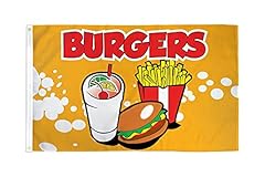 burger van flags for sale  Delivered anywhere in UK