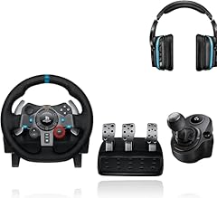 Logitech volante corsa usato  Spedito ovunque in Italia 