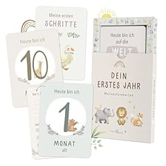 Mintkind meilensteinkarte baby gebraucht kaufen  Wird an jeden Ort in Deutschland