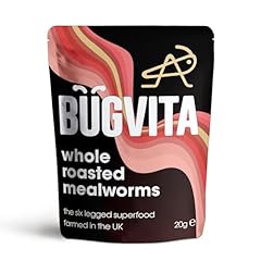 Whole roasted mealworms for sale  Delivered anywhere in Ireland