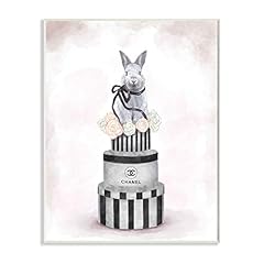 Stupell Industries Fashion Rabbit Box Stack Pink Painting for sale  Delivered anywhere in Canada