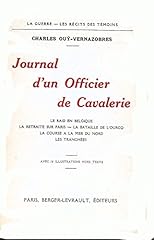 Journal officier cavalerie d'occasion  Livré partout en France