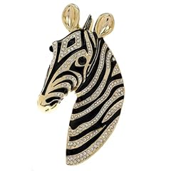 Zebra head brooch for sale  Delivered anywhere in USA 