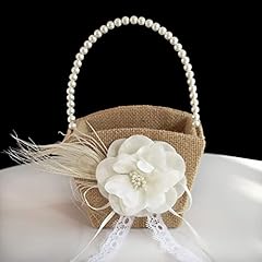 Atailove burlap flower for sale  Delivered anywhere in USA 