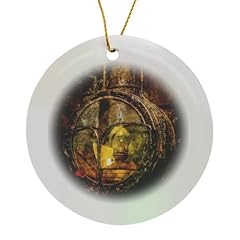 Circle porcelain ornament for sale  Delivered anywhere in USA 