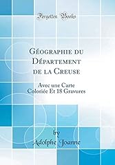 Géographie département creus d'occasion  Livré partout en France