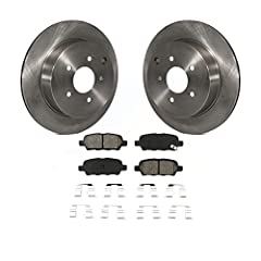 Rear Disc Brake Rotors And Semi-Metallic Pads Kit For for sale  Delivered anywhere in Canada