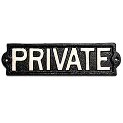 Private cast iron for sale  Delivered anywhere in UK
