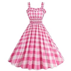 Pink gingham dress for sale  Delivered anywhere in UK