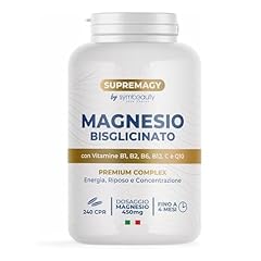 Supremagy magnesio bisglicinat usato  Spedito ovunque in Italia 