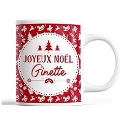 Tasse noël ginette d'occasion  Livré partout en France