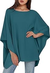 Womens pullover poncho for sale  Delivered anywhere in UK