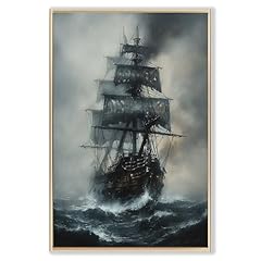 Vintage ship canvas for sale  Delivered anywhere in USA 