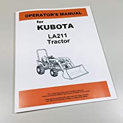 Kubota Kubota Front Loader (Model LA211) Operators for sale  Delivered anywhere in USA 